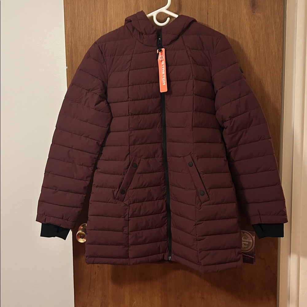 Halifax traders women’s  lightweight puffer hoodie jacket new - Picture 10 of 13